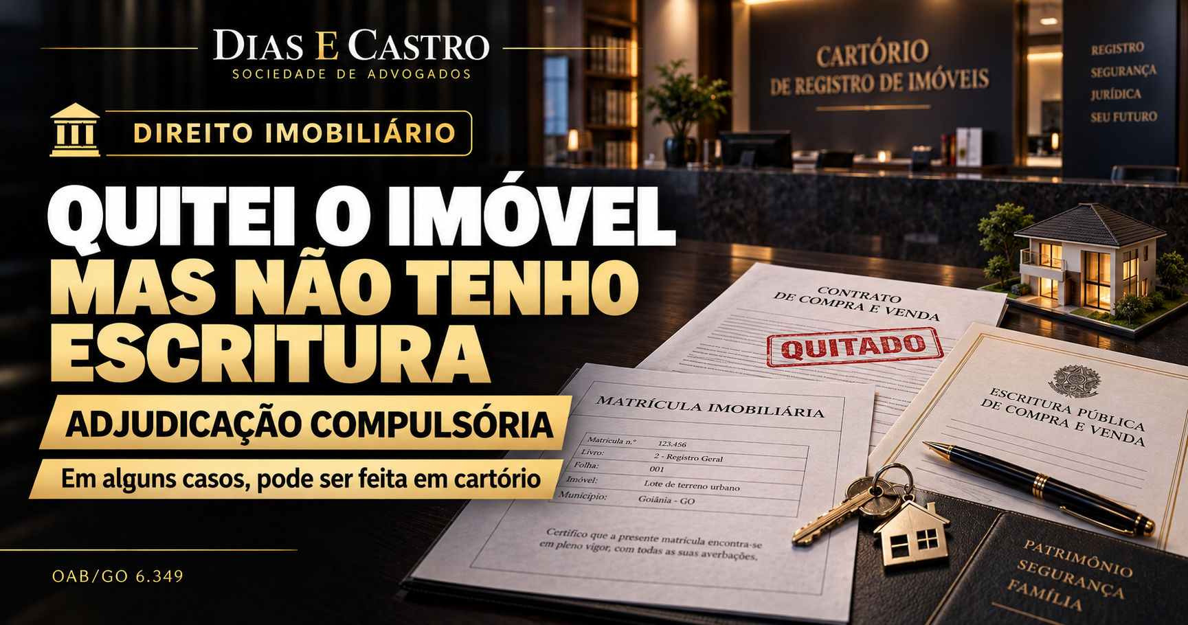 IMAGEM SOBRE ADJUDICAÇÃO COMPULSÓRIA, REGULARIZAÇÃO DE IMOVEIS