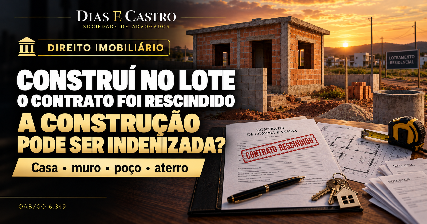 benfeitoria, direito de ser indenizado pela construcao